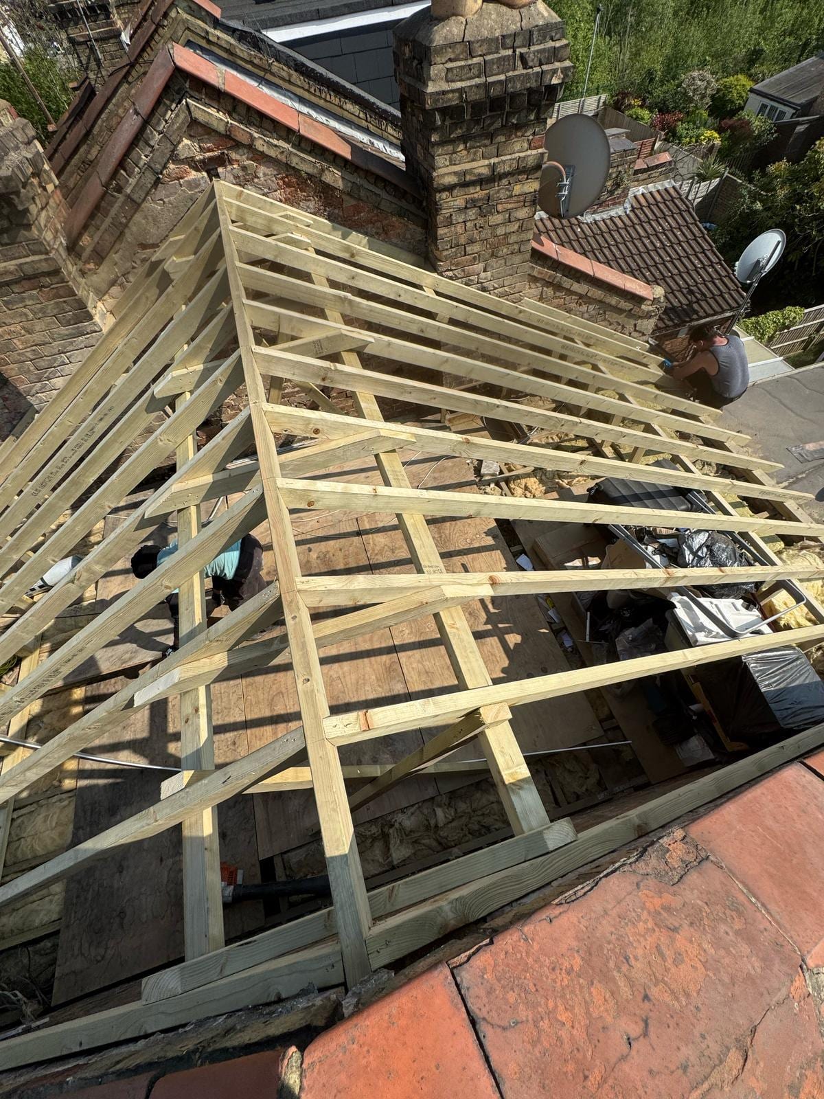 Re-roof and roof repair by Active Roofing in Hertfordshire