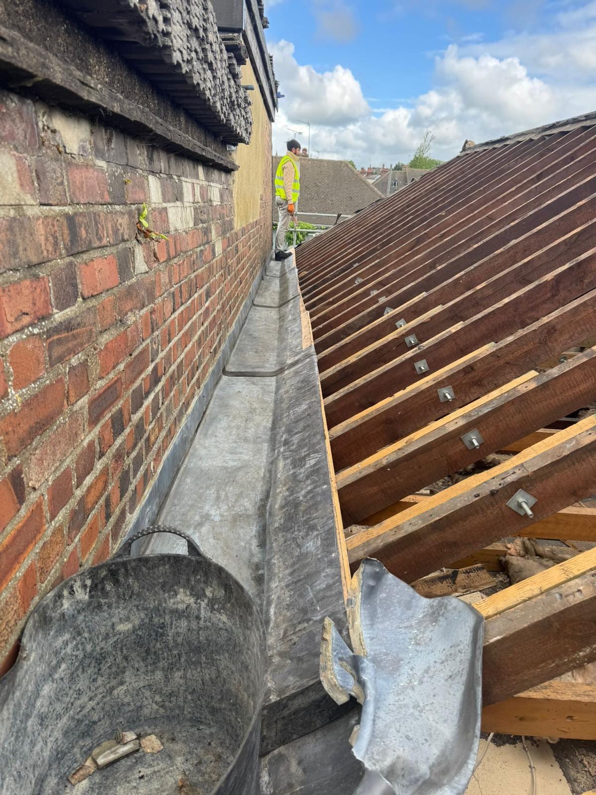 Re-roof and roof repair by Active Roofing in Hertfordshire