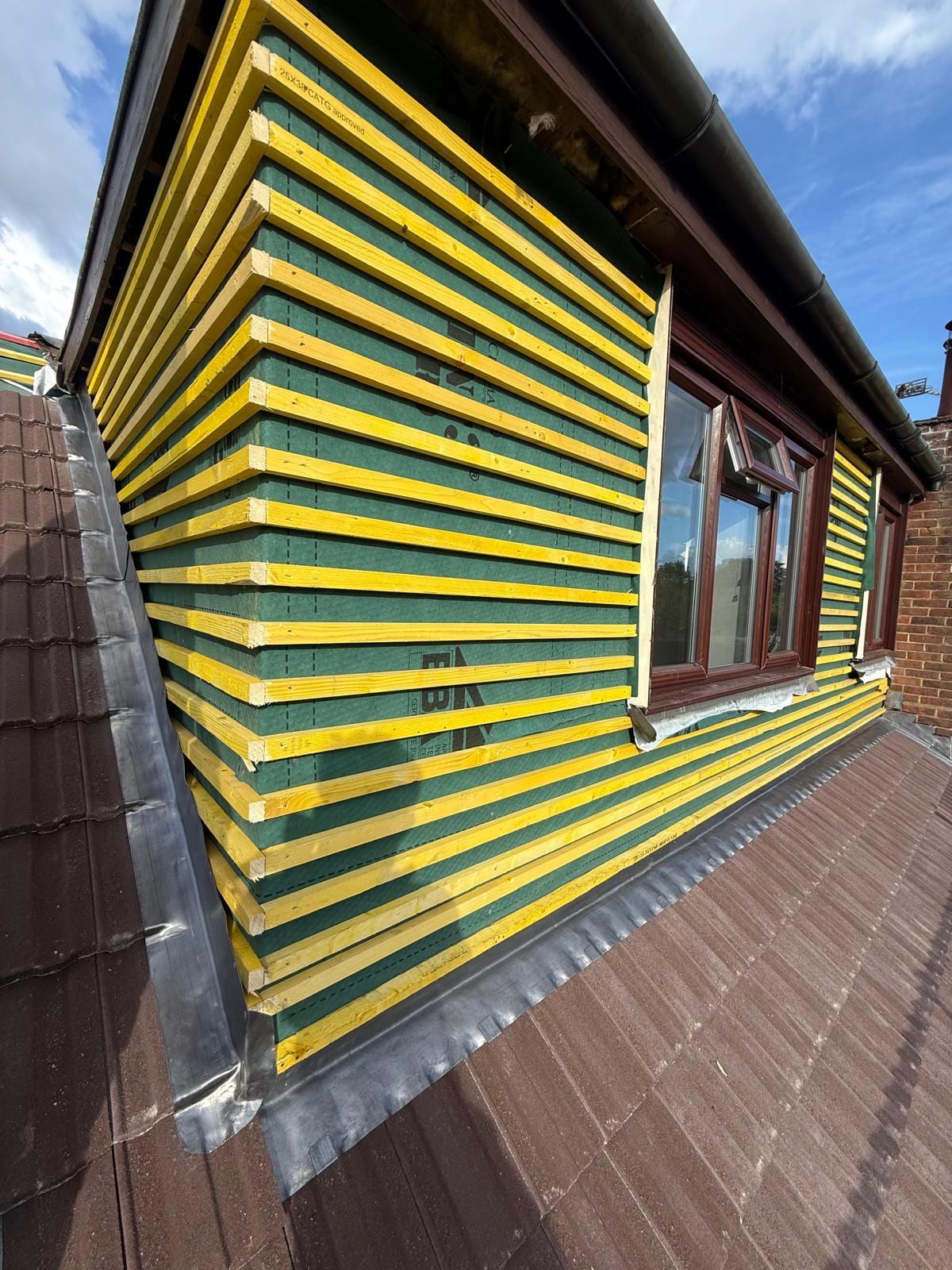 Re-roof and roof repair by Active Roofing in Hertfordshire