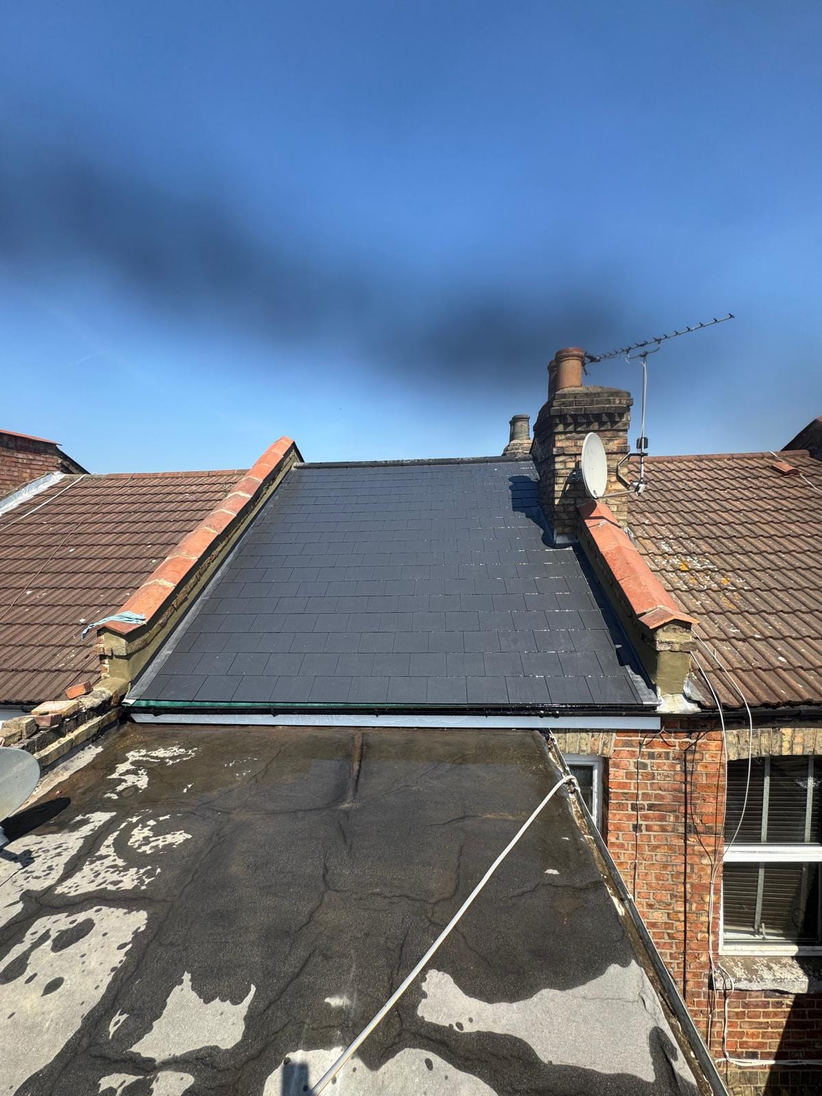 Tiled and slate roofing project by Active Roofing in Hertfordshire
