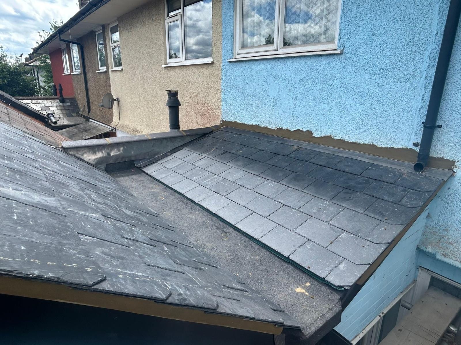 Tiled and slate roofing project by Active Roofing in Hertfordshire