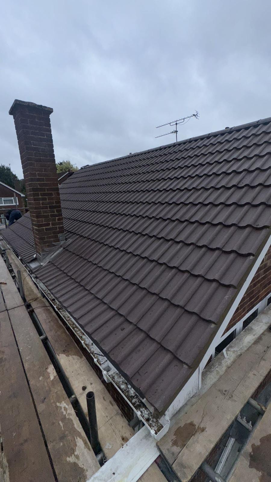Tiled and slate roofing project by Active Roofing in Hertfordshire